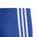 Herren Badehose Adidas YB 3 Stripes Blau