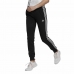 Pitkät urheiluhousut Adidas Essentials French Terry 3 Stripes Nainen Musta