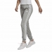 Pantalon de sport long Adidas Essentials French Terry 3 Stripes Femme Gris