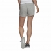 Sportiniai šortai moterims Adidas Essentials Slim Logo Pilka