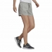 Sports Shorts for Women Adidas Essentials Slim Logo Grey