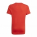 Marškinėliai su trumpomis rankovėmis Adidas Essentials  vivid Raudona