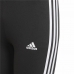 Colanți Sport pentru Copii Adidas Essentials 3 Stripes Negru
