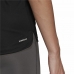 Tričko bez rukávů pro ženy Adidas Aeroready D2M Černý