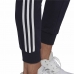 Dlhé športové nohavice Adidas Essentials French Terry 3 Stripes Dama Tamno plava