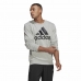Férfi Kapucni nélküli pulóver Adidas Essential Big Logo Szürke
