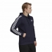 Hettegenser til Menn Adidas Essentials 3 Stripes Marineblå