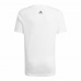 Child's Short Sleeve T-Shirt Adidas Essentials White