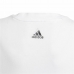 Børne Kortærmet T-shirt Adidas Essentials Hvid