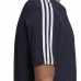 Мъжка тениска с къс ръкав Essentials 3 bandas Adidas Legend Ink Син Тъмно синьо