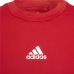 Children's Short Sleeved Football Shirt Adidas Techfit Top Red