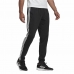 Broeken voor Volwassenen Adidas Essentials 3 Stripes Zwart