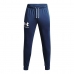 Long Sports Trousers Under Armour Jogger Rival Terry Dark blue Men