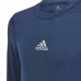 Kortærmet fodboldtrøje til børn Adidas Techfit  Blå