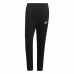 Long Sports Trousers Adidas Regular Fit Tapered Cuff Black Men