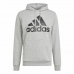 Hættetrøje til Mænd Adidas  Essentials Fleece Big Logo Grå