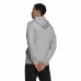 Men’s Hoodie Adidas  Essentials Fleece Big Logo Grey