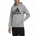 Miesten huppari Adidas  Essentials Fleece Big Logo Harmaa