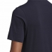 Kortærmet T-shirt til Mænd  Essentials Big Logo  Adidas Legend Ink  Blå