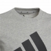 Kortarmet T-skjorte Adidas  Essentials  Grå