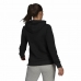 Moteriškasdžemperis su gobtuvu Adidas Loungewear Essentials Logo Juoda