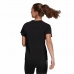 T-shirt à manches courtes femme Adidas TC Noir