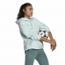 Sieviešu Sporta Krekls ar Kapuci Adidas Germany Travel Ciānkrāsa