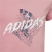 Maglia a Maniche Corte per Bambini Adidas  Graphic  Rosa