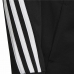 Gyermek póló Adidas Aeroready 3 Stripes Fekete