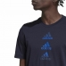 Camiseta de Manga Corta Hombre Adidas Designed To Move Logo
