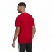 Camisola de Manga Curta Homem Adidas Essential Logo Vermelho