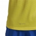 Vīriešu Krekls ar Īsām Piedurknēm Adidas  Graphic Tee Shocking Dzeltens