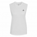 T-shirt damski bez rękawów Adidas Muscle Run Icons Biały