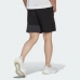 Pantaloni Corti Sportivi da Uomo Adidas Colourblock  Nero