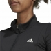 Γυναικεία Mπλούζα με Mακρύ Mανίκι Adidas Μαύρο