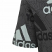 Lasten Lyhythihainen paita Adidas Brand Love  Musta