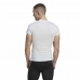 Herren Kurzarm-T-Shirt Adidas techfit Graphic  Weiß