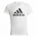 Děstké Tričko s krátkým rukávem Adidas Designed To Move Bílý