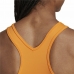 Women's Sleeveless T-shirt Adidas Hyperglam Orange
