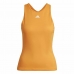 T-shirt damski bez rękawów Adidas Hyperglam Pomarańczowy