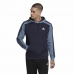 Herenhoodie Adidas Mélange French Terry Donkerblauw