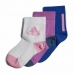 Kotníkové ponožky Adidas Multi Modrý Růžový Bílý