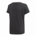 Kurzarm-T-Shirt für Kinder Adidas  YG BF Tee  Schwarz