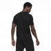Vīriešu Krekls ar Īsām Piedurknēm Adidas WMB In Graphic Melns