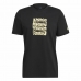 Kortarmet T-skjorte til Menn Adidas WMB In Graphic Svart