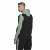 Férfi kapucnis pulóver Adidas Essentials Mélange French Terry Fekete