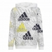 Sweat à capuche unisex Adidas Brand Love Blanc