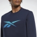 Sweaters uten Hette til Menn Reebok Identity Fleece Crew Mørkeblå