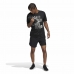 Pantaloni Scurți Sport pentru Bărbați Adidas Hiit Movement  Negru 7