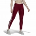 Pitkät urheiluhousut Adidas Loungewear Burgundi Nainen